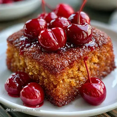 Leichter Kirschenkuchen Gesund in 50 Min Rezeptkarte