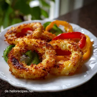 Low Carb Paprikaringe: Knusprig Kalorienarm Blitzrezept Rezeptkarte