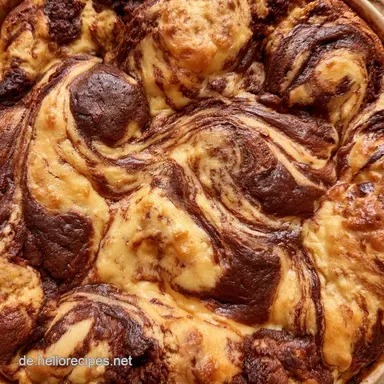 Marmorkuchen Blech in 55 Minuten Rezeptkarte
