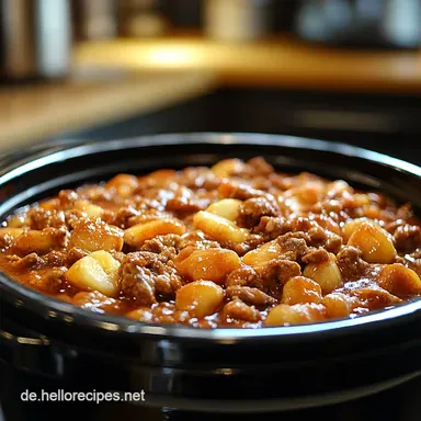 Marokkanische LammTajine aus dem Slow Cooker Zart Aromatisch Rezeptkarte