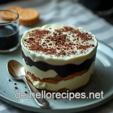 Deliziöse Mascarpone Rezepte: Mein einfaches Tiramisu Rezept Rezeptkarte
