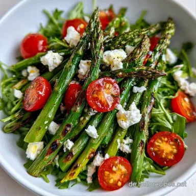 Gr&uuml;ner Spargelsalat Feta in 20 Minuten Rezeptkarte