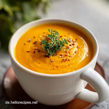 M&ouml;hrensuppe Omas Rezept mit Kartoffeln f. 4 Rezeptkarte