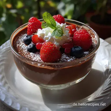 Mousse au Chocolat Rezepte: Die Perfekte Textur Rezeptkarte