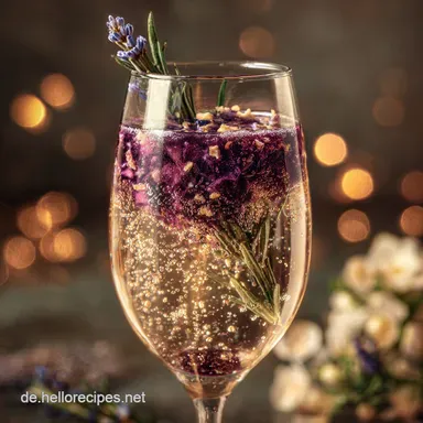New Year's Eve Cocktail: Sparkling Aperitif Rezeptkarte