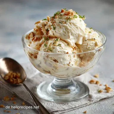 Eis ohne Eismaschine: Samtiges No-Churn Vanille-Eis in 15 Min. Rezeptkarte