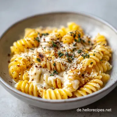 Nudeln mit K&auml;seso&szlig;e in 15 Minuten: Cremige Pasta mit Schmelzk&auml;se