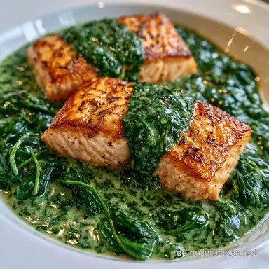 Ofenlachs Mit Spinat In 30 Minuten Rezeptkarte