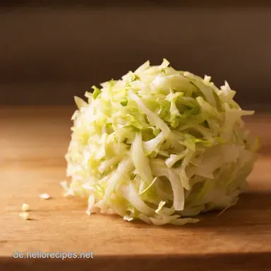 Sauerkraut selber machen Omas Rezept So einfach gehts Rezeptkarte