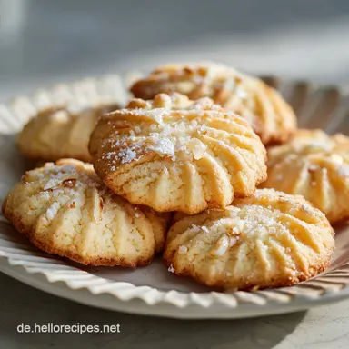 Omas Butterpl&auml;tzchen Rezept: M&uuml;rbe Pl&auml;tzchen Rezeptkarte