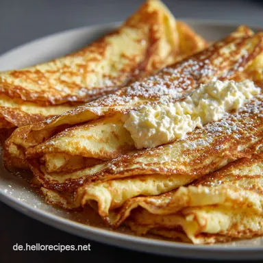 Omas fluffige Pfannkuchen: Das Sonntagsglück Rezept! Rezeptkarte