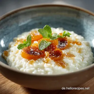 Reispudding Omas bestes Milchreis Rezept f&uuml;r himmlische Cremigkeit Rezeptkarte