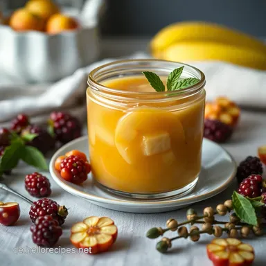 Oma's Holunderbeerensaft-Götterspeise: Kindheitserinnerung pur! Rezeptkarte