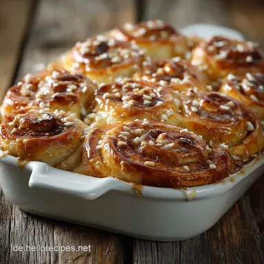 Hefeteiggeb&auml;ck nach Omas Art: Luftige Zimt-Schnecken backen Rezeptkarte