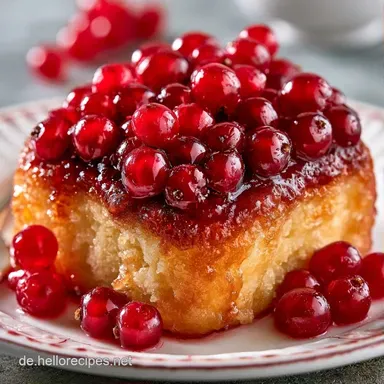 Johannisbeerkuchen mit Baiser Rezeptkarte