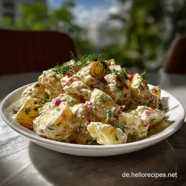 The Best Omas Kartoffelsalat Mit Mayonnaise Cremig Rezeptkarte