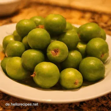 Gr&uuml;ne Bohnen Kochzeit Omas Speckbohnen 20 mit Biss Rezeptkarte