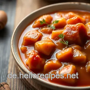 Omas Szegediner Gulasch Rezept: Herzhaft & Einfach! Rezeptkarte