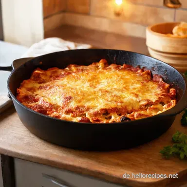 One Skillet Lasagne Rezept So einfach Oma w&auml;re neidisch Rezeptkarte
