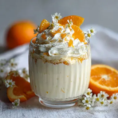 Orangencreme Nachtisch: Blitzschnell & Ohne Gelatine
