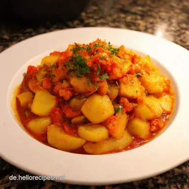 Gef&uuml;llte Paprikaschote vegetarisch Mein mediterraner Traum Rezeptkarte