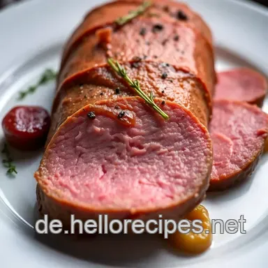 Mein Geheimtipp: saftig & knusprig leberkäse backen umluft 1000 g Rezeptkarte