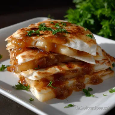 RacletteApfel Quesadillas: 25 Minuten Soulfood Rezept Rezeptkarte