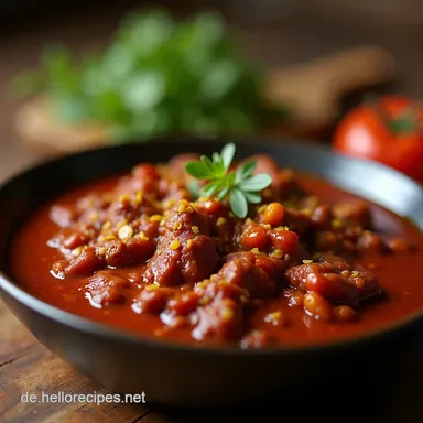 Das beste Chili con Carne Rezept Tief Würzig Rezeptkarte