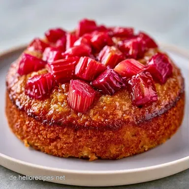 Rhabarberkuchen Vom Blech In 50 Minuten Rezeptkarte