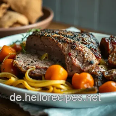 Saftiger Rinderbraten am Stück – Omas geheimes Rezept Rezeptkarte