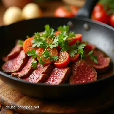 Zartes Rindfleisch Wok mit Gemüse Mein 30Minuten FeierabendTurbo Rezeptkarte