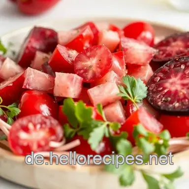 Ausgefallene Salate für Partys: Rote Bete Rausch Rezept! Rezeptkarte