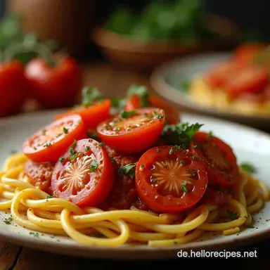 Die beste Tomatensauce aus frischen Tomaten Intensiv Rustikal Rezeptkarte