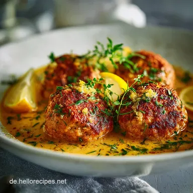 Die saftigsten Hackb&auml;llchen Omas Klassiker mit Kr&auml;uterZitronenKick Rezeptkarte