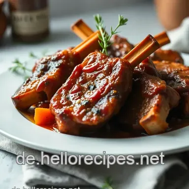 Saftige Rippchen aus der Heißluftfritteuse – Knusprig und Aromatisch! Rezeptkarte