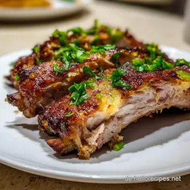 Saftige Spareribs: Zart wie Butter aus dem Ofen oder Grill Rezeptkarte