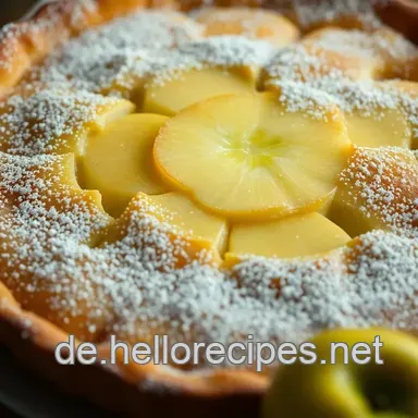 Saftiger Apfelkuchen nach Landfrauenart: Ein Klassiker aus Omas Küche Rezeptkarte