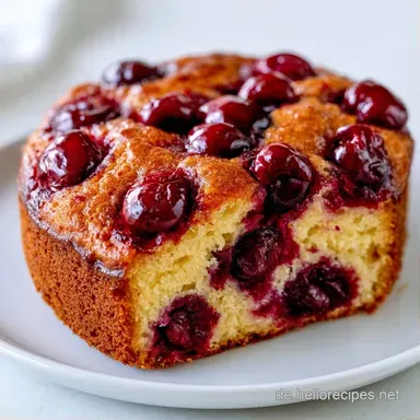 Kirsch-R&uuml;hrkuchen in 1 Stunde Rezeptkarte