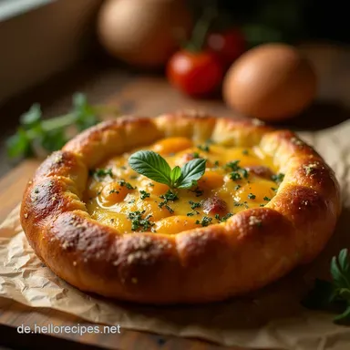 Herzhafte Hähnchenbrust aus dem Backofen Außen knusprig innen saftig Rezeptkarte