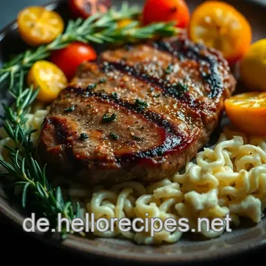 Saftiges Nackensteak: Mein geheimes Rezept für die Grillparty Rezeptkarte