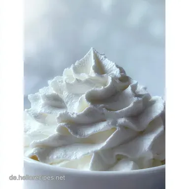 Sahne schlagen: Einfach und schnell mit 4 Minuten Zubereitungszeit Rezeptkarte