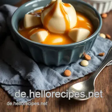 Salted Caramel Eis selber machenSüß: Einfach & Cremig! Rezeptkarte