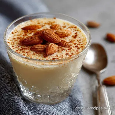 Cremige Nussmilch selber machen In 15 Minuten zum perfekten Mandeldrink Rezeptkarte