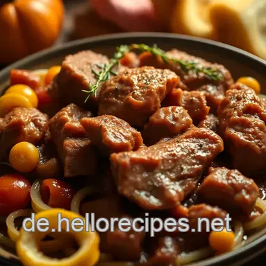 Saftiges Schichtfleisch Rezept: Mein Familien-Geheimnis! Rezeptkarte