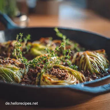 SchichtkohlPfanne: Das einfache Hausmannskost-Rezept mit Hackfleisch