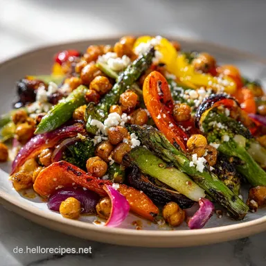 Feta Paprika Zucchini: Sommer Rezepte f&uuml;r 4 Rezeptkarte