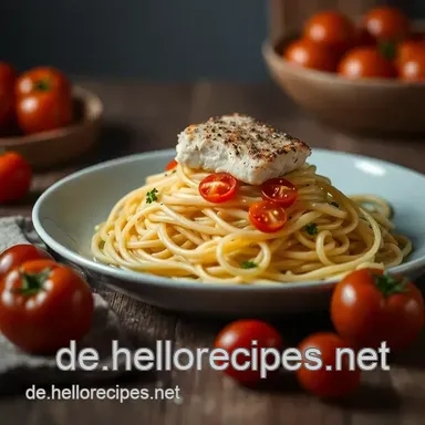 Schnelle Spaghetti mit Thunfisch aus der Dose: Perfekt für den Feierabend! Rezeptkarte