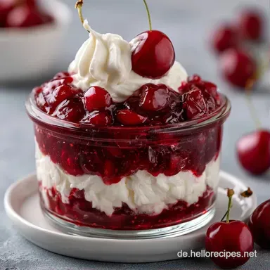 Schnelles Kirschdessert Im Glas In 15 Min Rezeptkarte