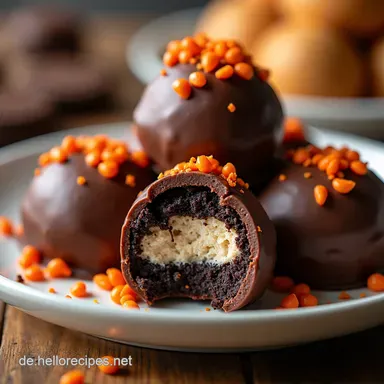 Reeses Oreo Balls Rezept SchokoErdnussTr&auml;ume selber machen Rezeptkarte