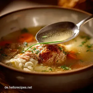 Maultaschensuppe: Das authentische schw&auml;bische Seelenfutter Rezeptkarte